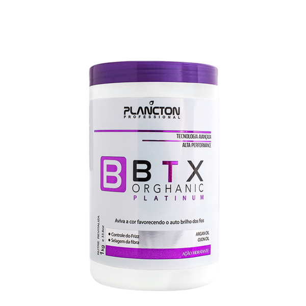 BTX Platinum - Realinhamento de Forma Plancton - 100g Cheveux Blonds