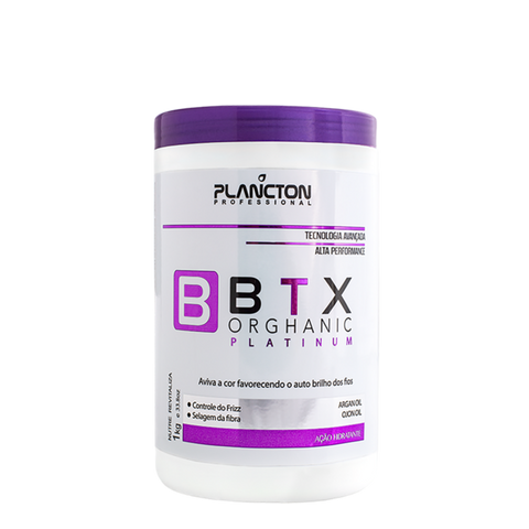 BTX Platinum - Realinhamento de Forma Plancton - 100g Cheveux Blonds