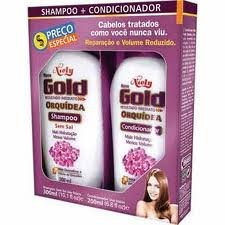 Kit Shampoing sans Sel + Après-Shampoing Gold Orchidée